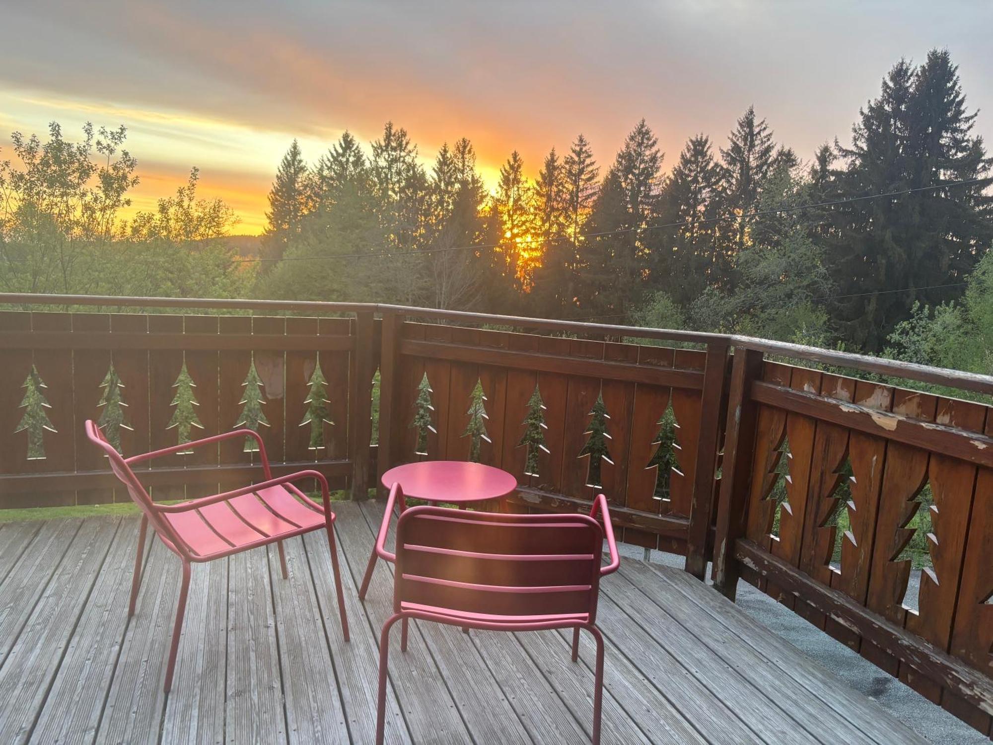 Chalet Avec Jacuzzi Prive, Vue Sur Les Vosges Belfahy Bagian luar foto