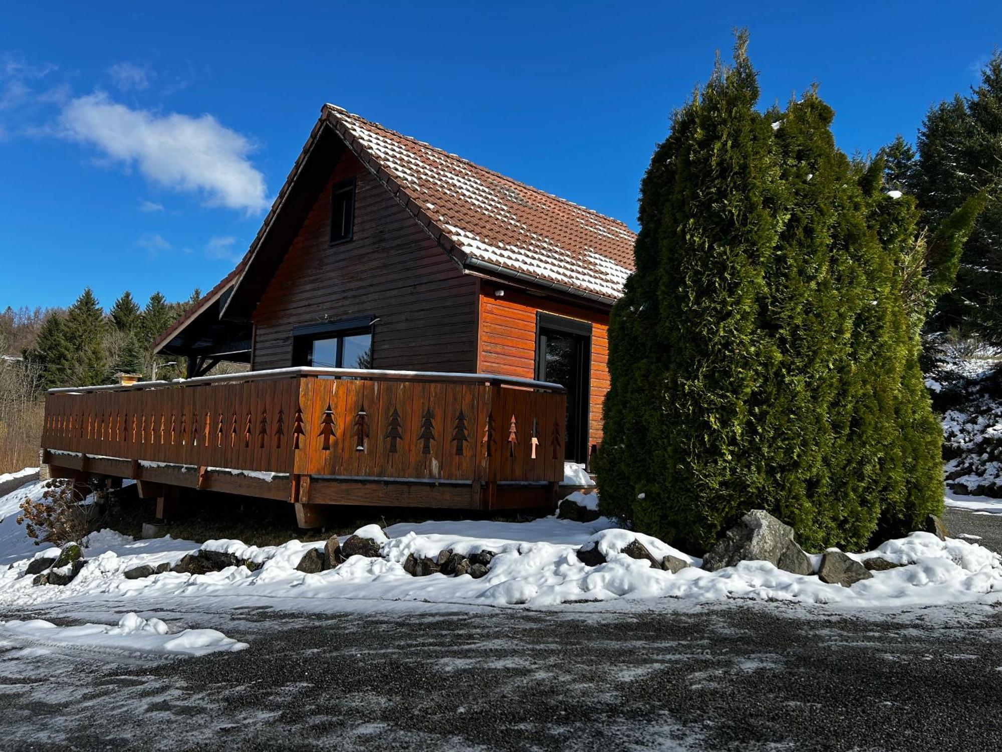Chalet Avec Jacuzzi Prive, Vue Sur Les Vosges Belfahy Bagian luar foto