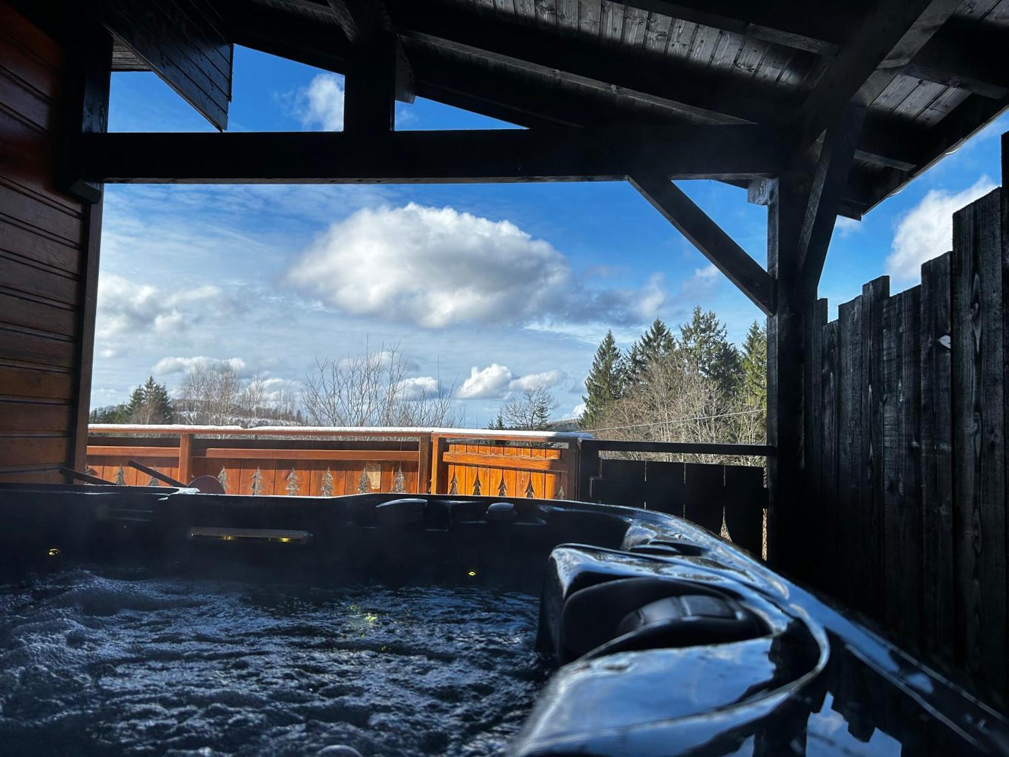 Chalet Avec Jacuzzi Prive, Vue Sur Les Vosges Belfahy Bagian luar foto