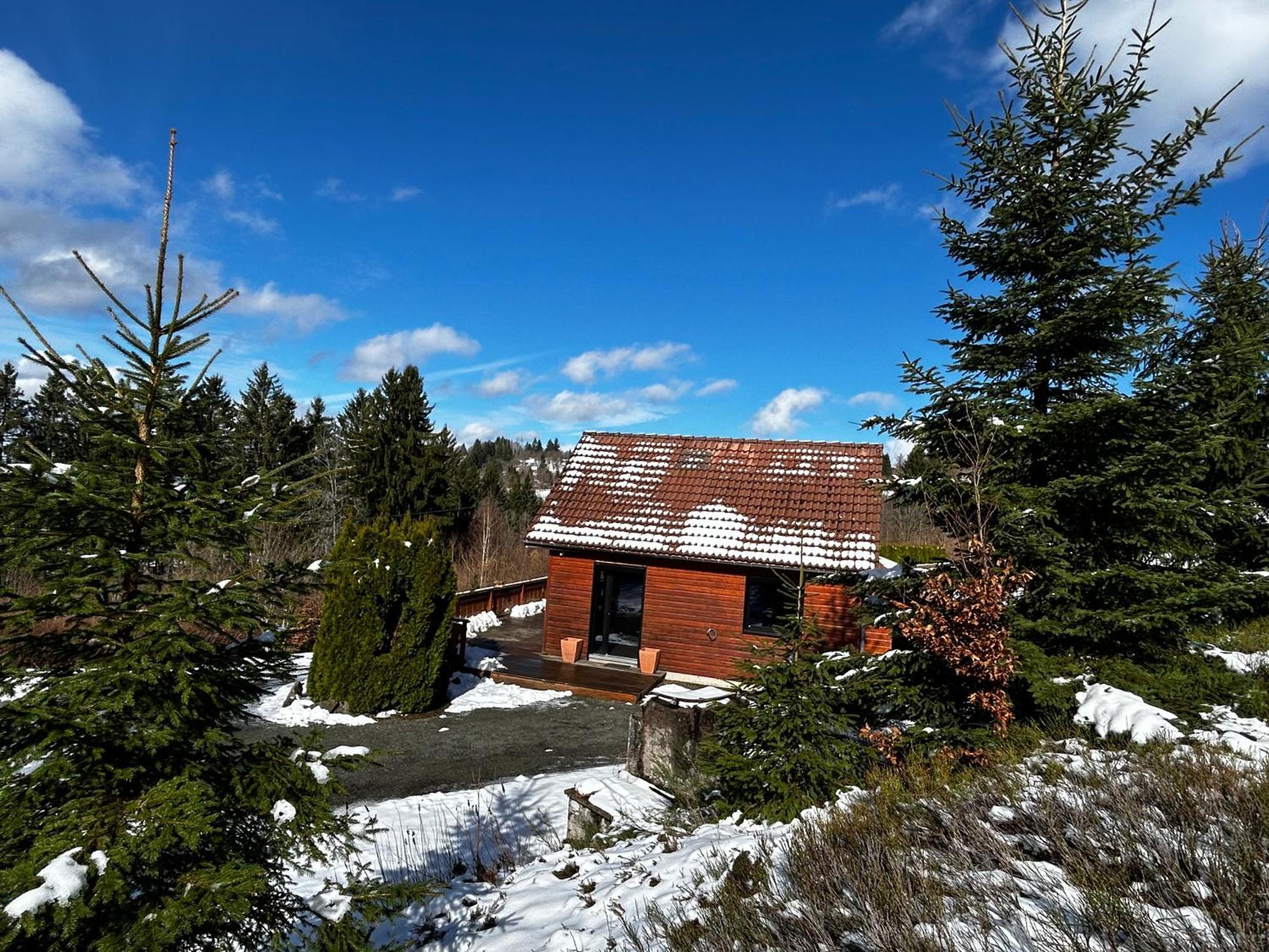 Chalet Avec Jacuzzi Prive, Vue Sur Les Vosges Belfahy Bagian luar foto