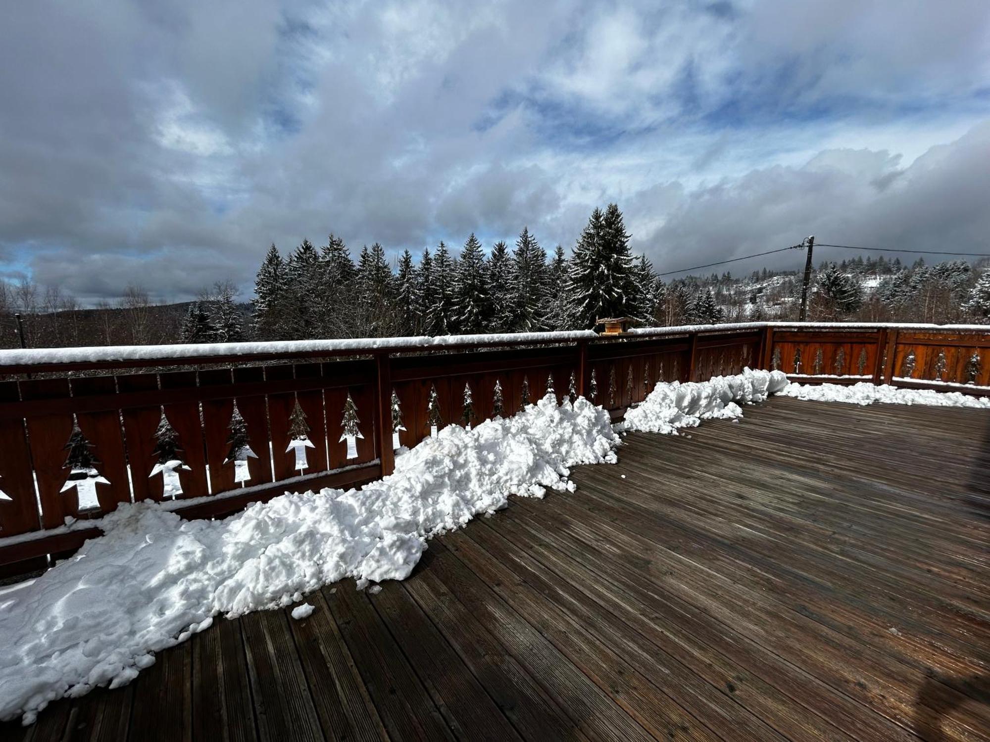 Chalet Avec Jacuzzi Prive, Vue Sur Les Vosges Belfahy Bagian luar foto